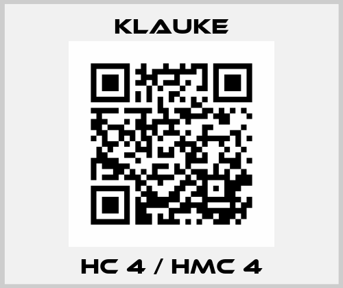 HC 4 / HMC 4 Klauke