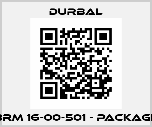 BRM 16-00-501 - package Durbal