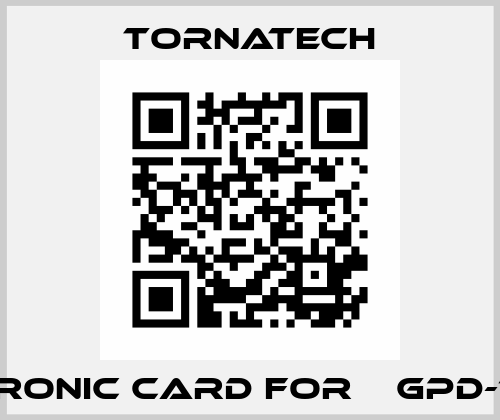 electronic card for  	GPD-12-220 TornaTech