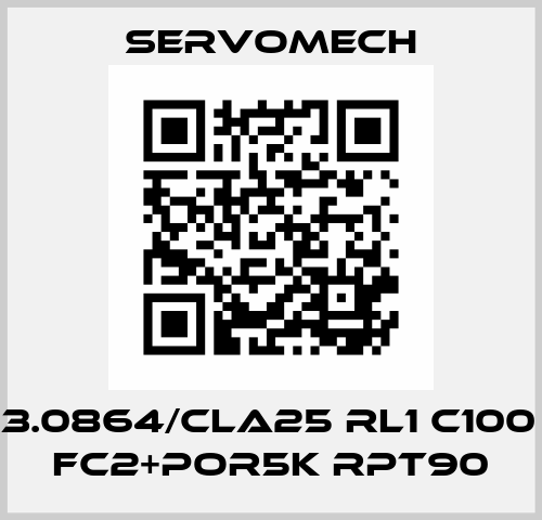 SN 23.0864/CLA25 RL1 C100 ROE FC2+POR5K RPT90 Servomech