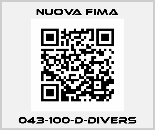 043-100-D-DIVERS Nuova Fima