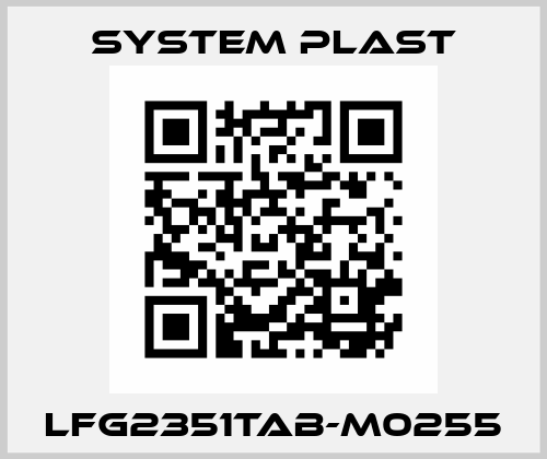 LFG2351TAB-M0255 System Plast