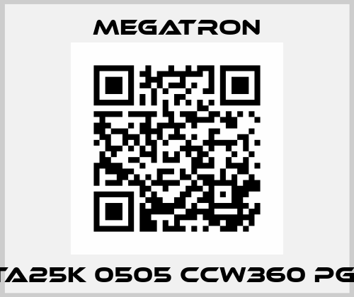 HTA25K 0505 CCW360 PG S Megatron