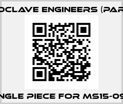 angle piece for MS15-093 Autoclave Engineers (Parker)