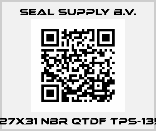 160x27x31 NBR QTDF TPS-135560 Seal Supply B.V.