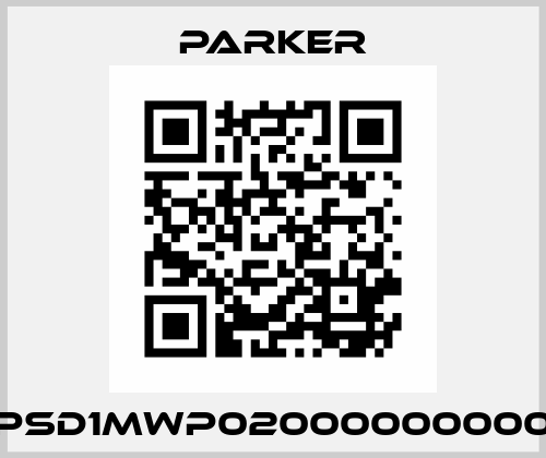 PSD1MWP02000000000 Parker