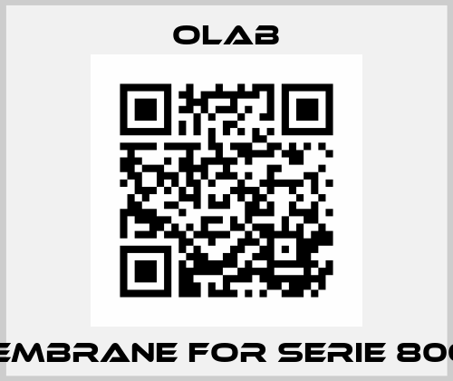 Membrane for SERIE 8000 Olab