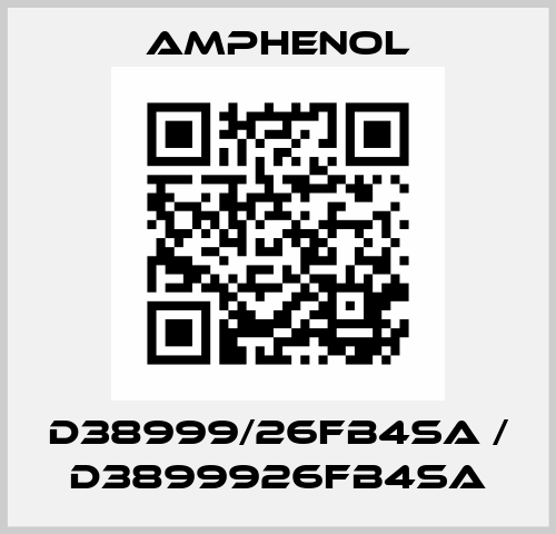 D38999/26FB4SA / D3899926FB4SA Amphenol