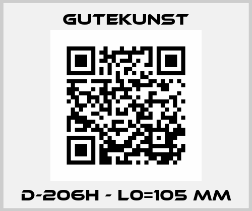 D-206H - L0=105 mm Gutekunst