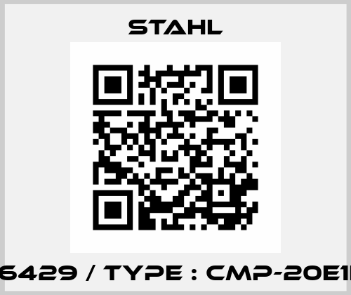 246429 / Type : CMP-20E1FW Stahl