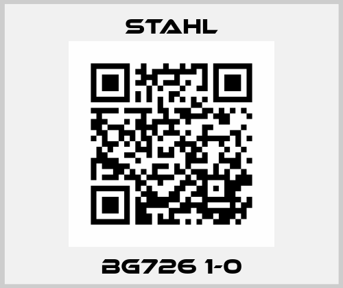 BG726 1-0 Stahl