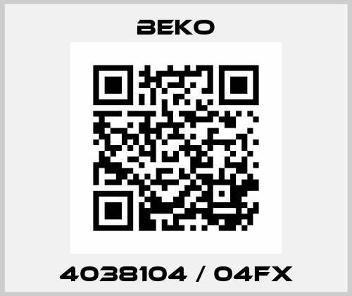 4038104 / 04FX Beko