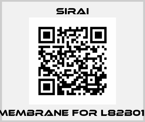 membrane for L82B01  Sirai