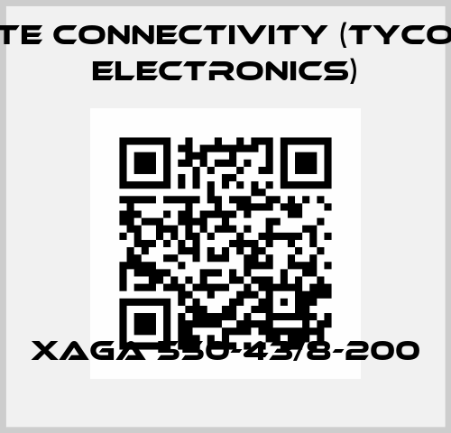 XAGA 550-43/8-200 TE Connectivity (Tyco Electronics)