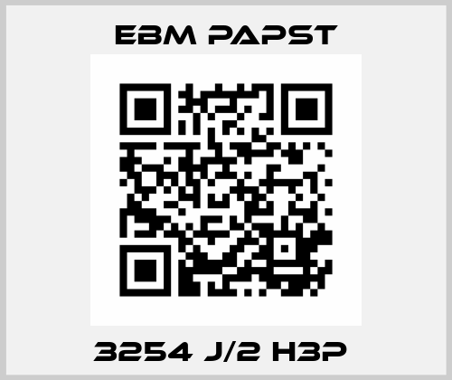 3254 J/2 H3P  EBM Papst