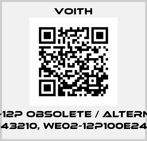 WE 02-12P obsolete / alternative THL.143210, WE02-12P100E24/0HN Hartmann-Lammle