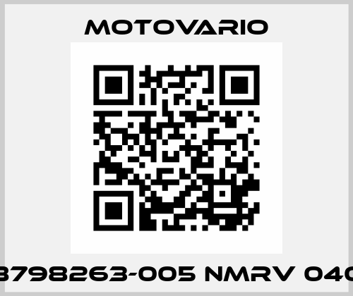 8798263-005 NMRV 040 Motovario