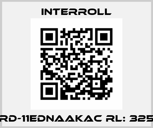 RD-11EDNAAKAC RL: 325 Interroll
