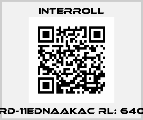 RD-11EDNAAKAC RL: 640 Interroll