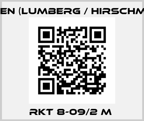 RKT 8-09/2 M  Lumberg (Belden)