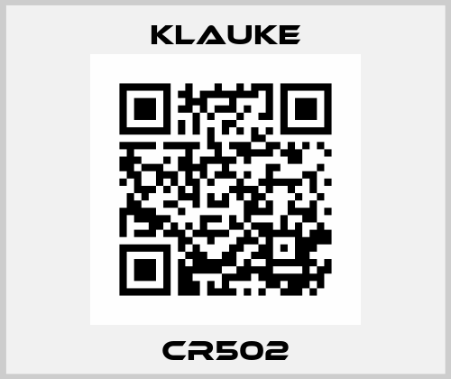 CR502 Klauke