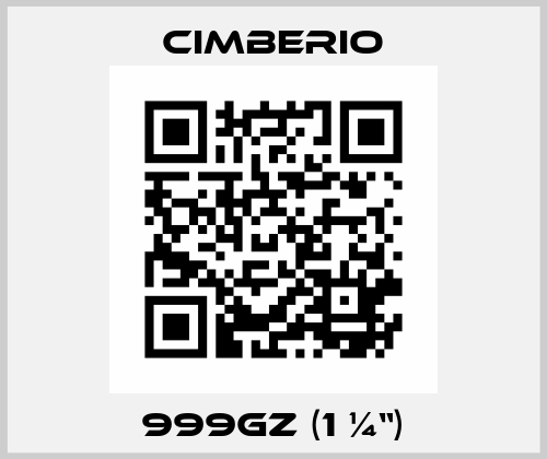 999GZ (1 ¼“) Cimberio