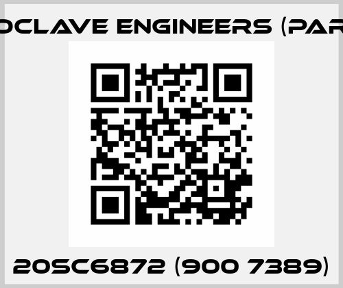 20SC6872 (900 7389) Autoclave Engineers (Parker)