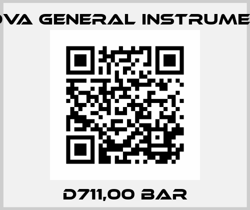 D711,00 bar Nuova General Instruments