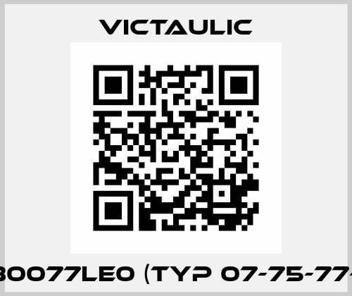 G030077LE0 (Typ 07-75-77-78) Victaulic