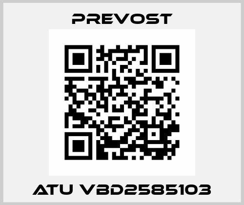 ATU VBD2585103 Prevost