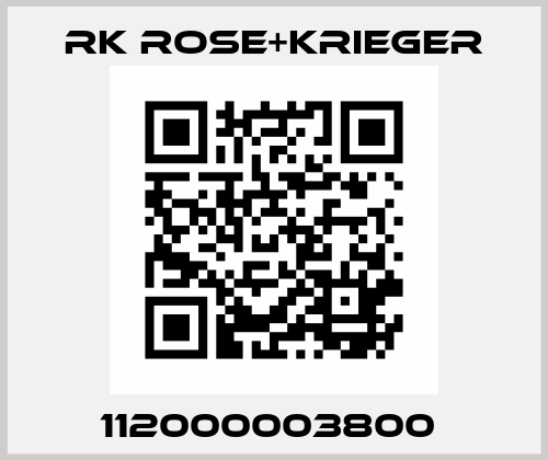 112000003800  RK Rose+Krieger