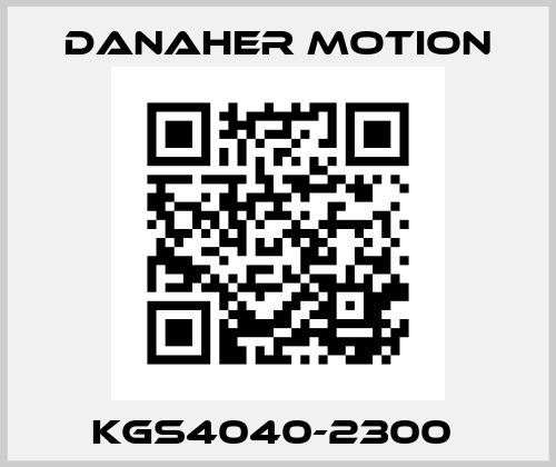 KGS4040-2300  Danaher Motion