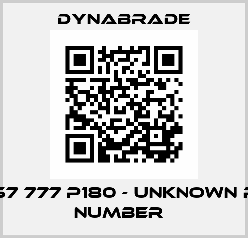 12Х457 777 P180 - unknown part number   Dynabrade