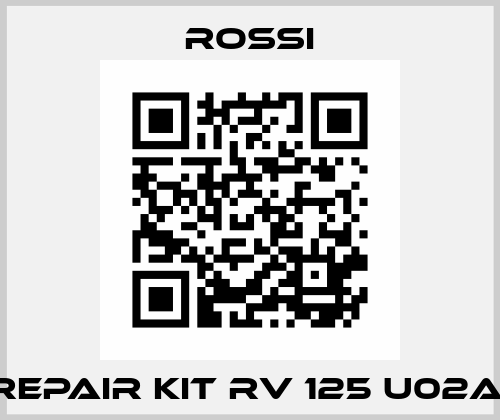 Repair Kit RV 125 U02A  Rossi