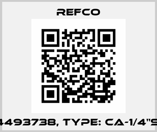 p/n: 4493738, Type: CA-1/4"SAE-Y Refco