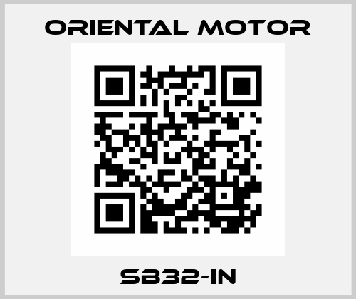 SB32-IN Oriental Motor