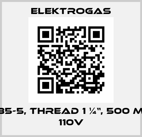VMR35-5, Thread 1 ¼“, 500 mbar, 110V Elektrogas