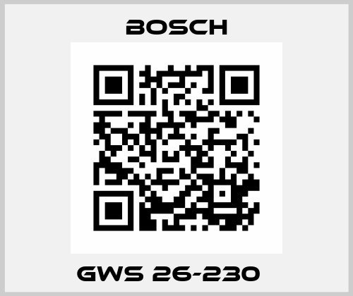 GWS 26-230   Bosch