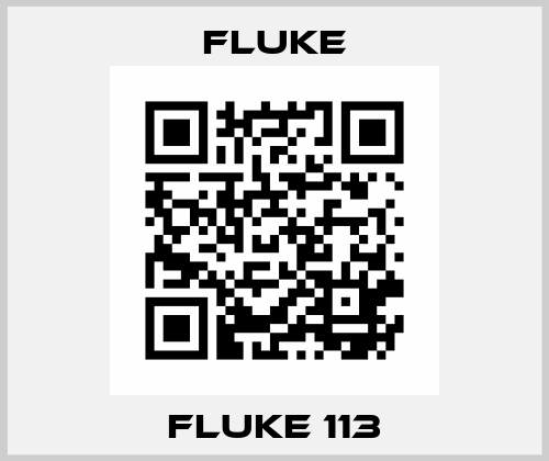 Fluke 113 Fluke
