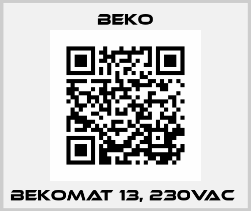 Bekomat 13, 230Vac  Beko