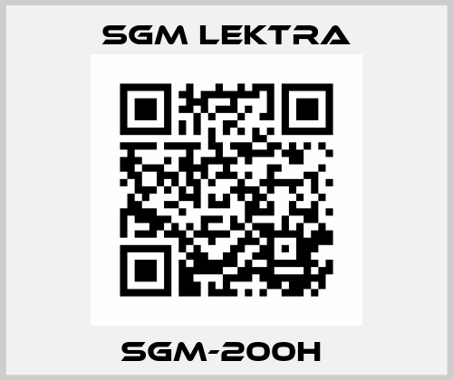 SGM-200H  Sgm Lektra