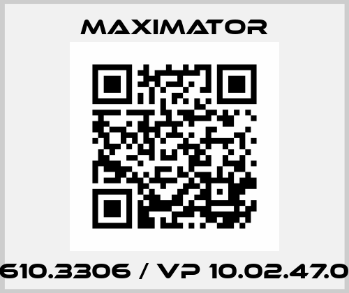 3610.3306 / VP 10.02.47.02 Maximator