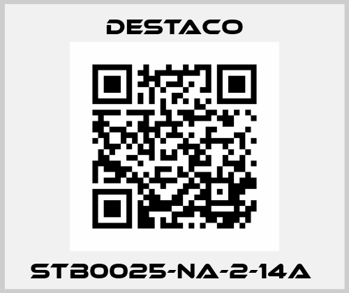 STB0025-NA-2-14A  Destaco