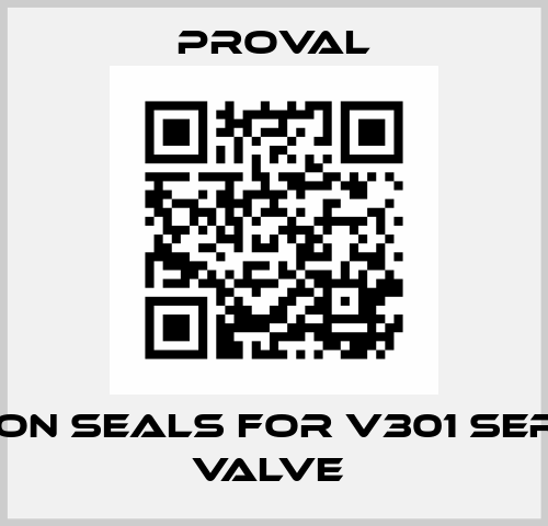 Viton seals for V301 Series Valve  Proval