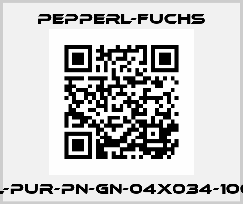CBL-PUR-PN-GN-04x034-100M  Pepperl-Fuchs