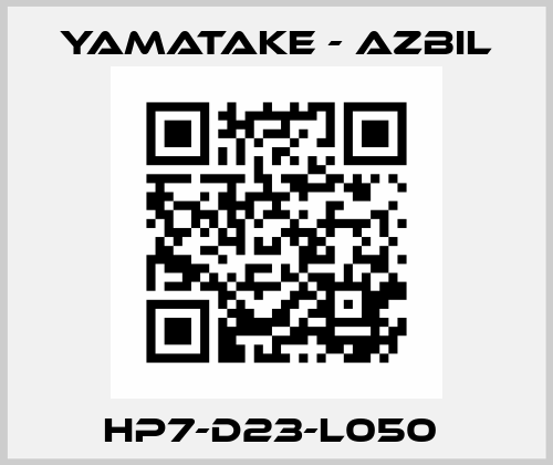 HP7-D23-L050  Yamatake - Azbil