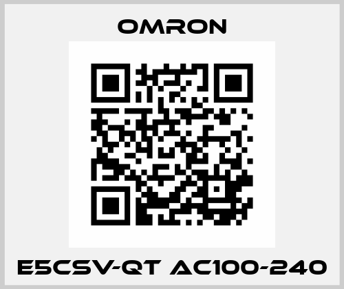 E5CSV-QT AC100-240 Omron