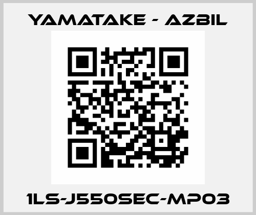 1LS-J550SEC-MP03 Yamatake - Azbil