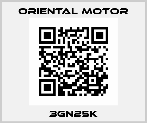 3GN25K Oriental Motor