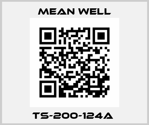 TS-200-124A  Mean Well